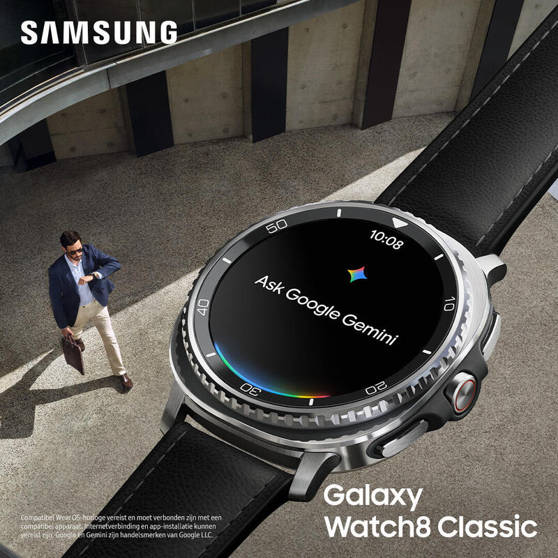Smartwatch Samsung Galaxy Watch8 Classic 46mm BT, Bluetooth, Ecran AMOLED 1.34"