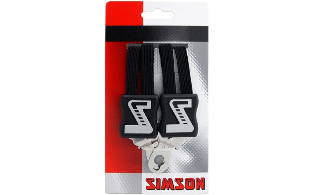 Simson Trio Snelbinder Extra Court avec 3 Liants Robustes - Noir 2/5