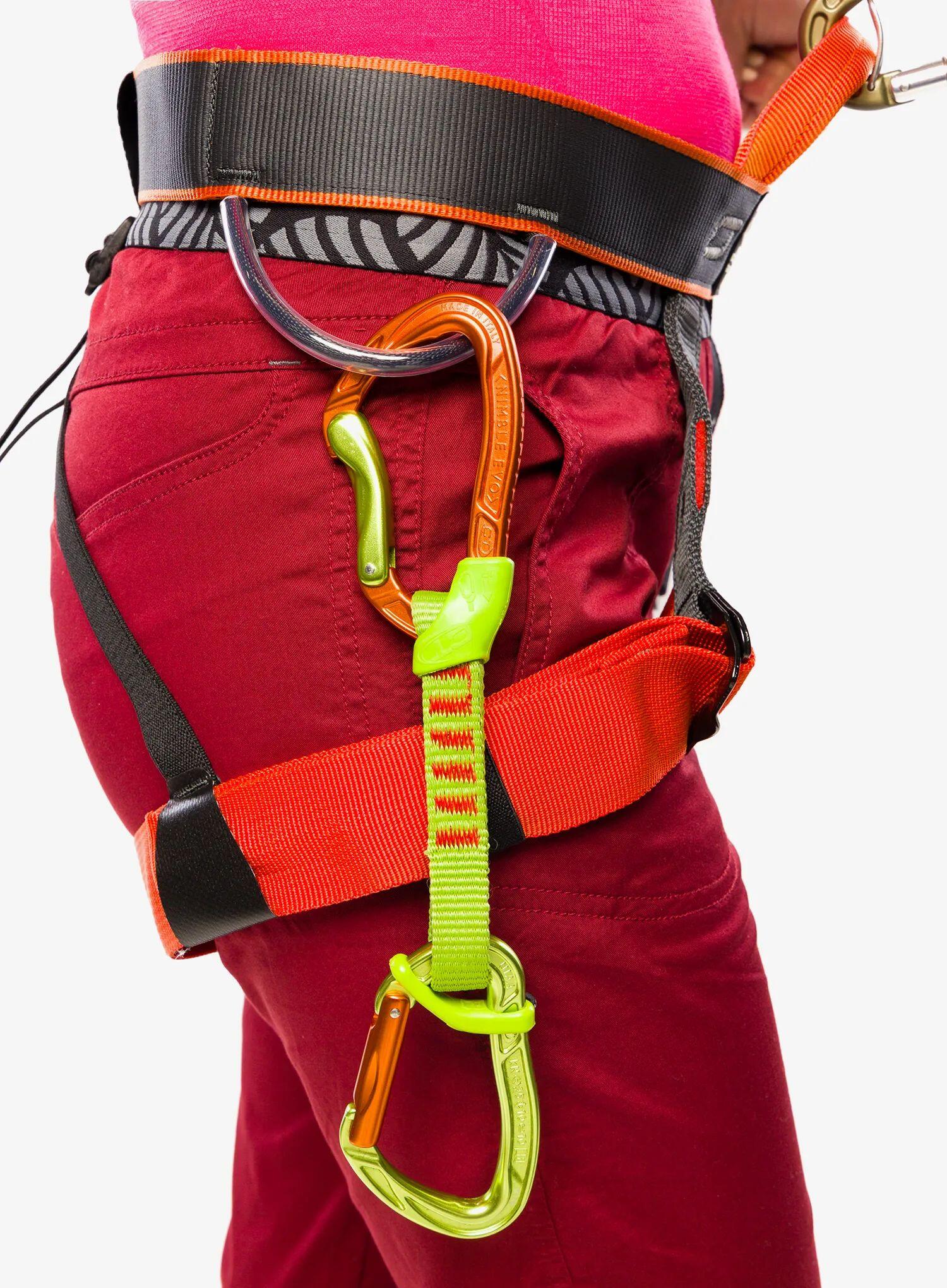 Imbracatura da Via Ferrata Climbing Technology Discovery Grey-Orange 6/7