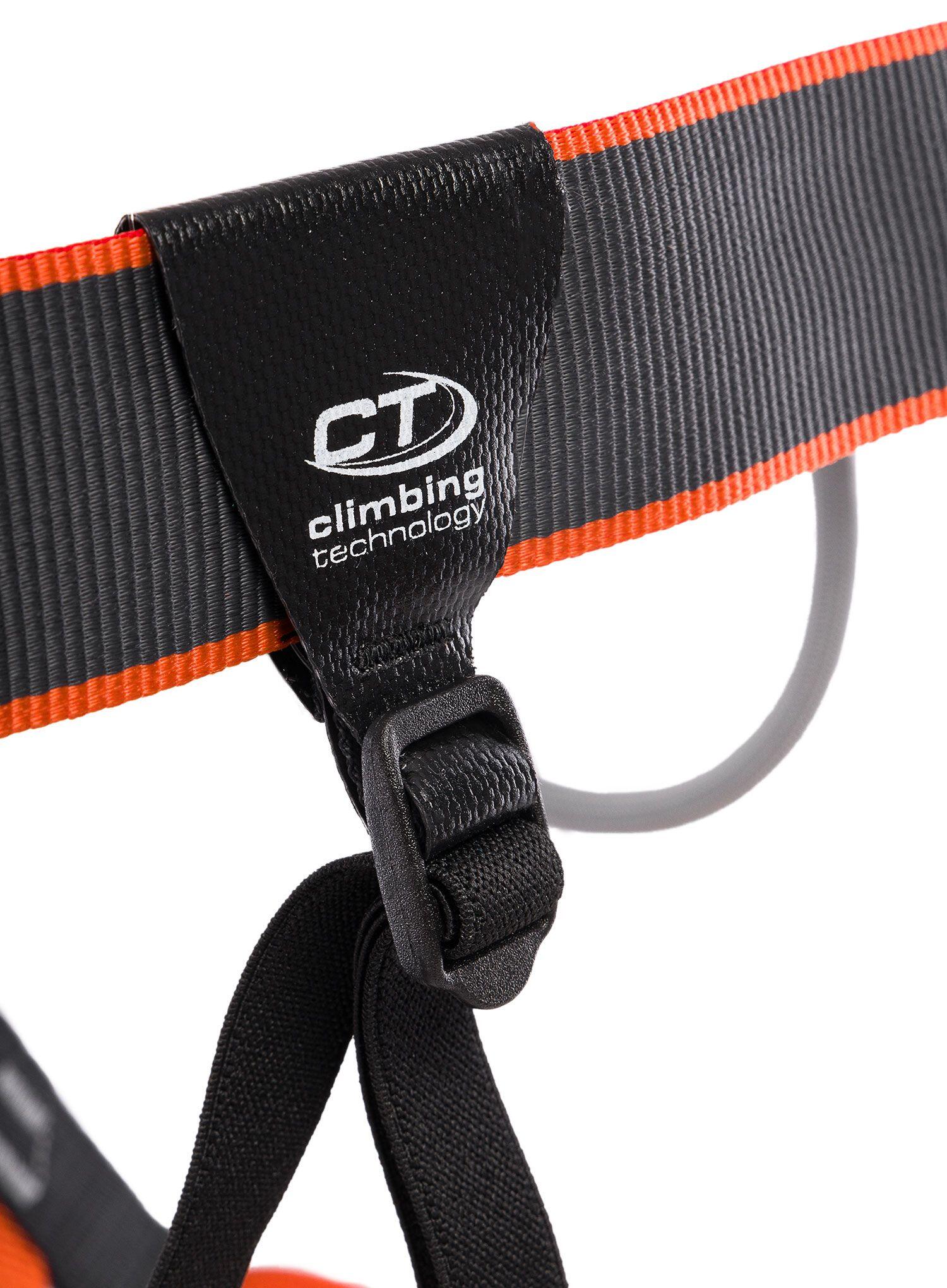 Imbracatura da Via Ferrata Climbing Technology Discovery Grey-Orange 5/7
