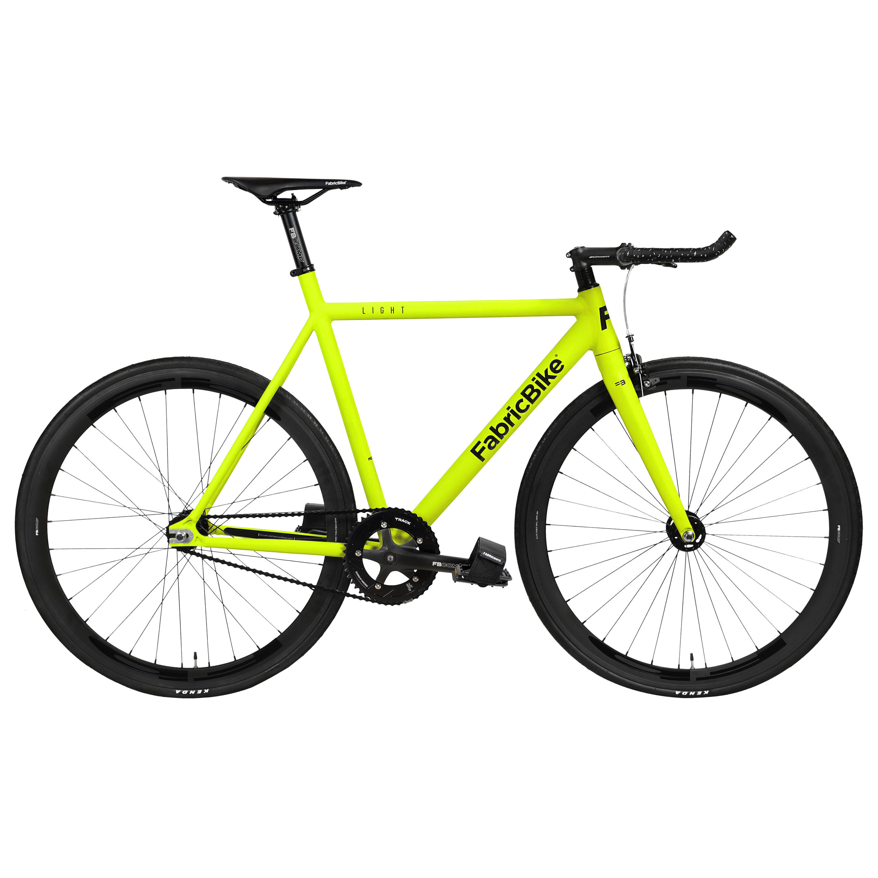 FABRICBIKE Bicicletta Fixie Light in Alluminio 28" – Yellow Lime