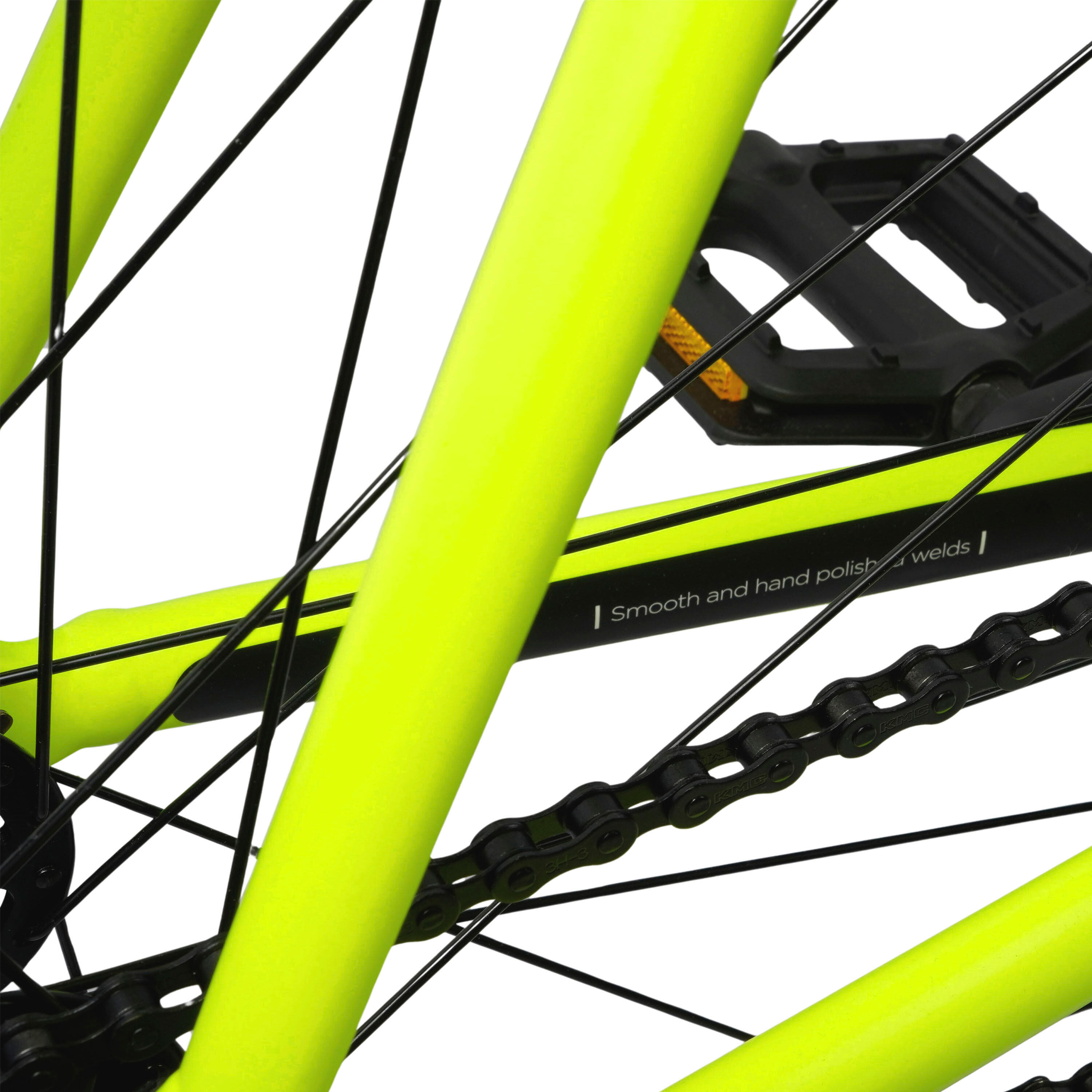 Vélo Fixie Light Aluminium 28" - Yellow Lime 6/6