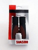Simson Lifestyle Griff Dunkelbraun-Schwarz 92mm Universal