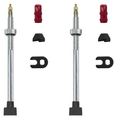 EFFETTO MARIPOSA Effetto Mariposa Tubeless Valves 100mm x 2 (coppia)