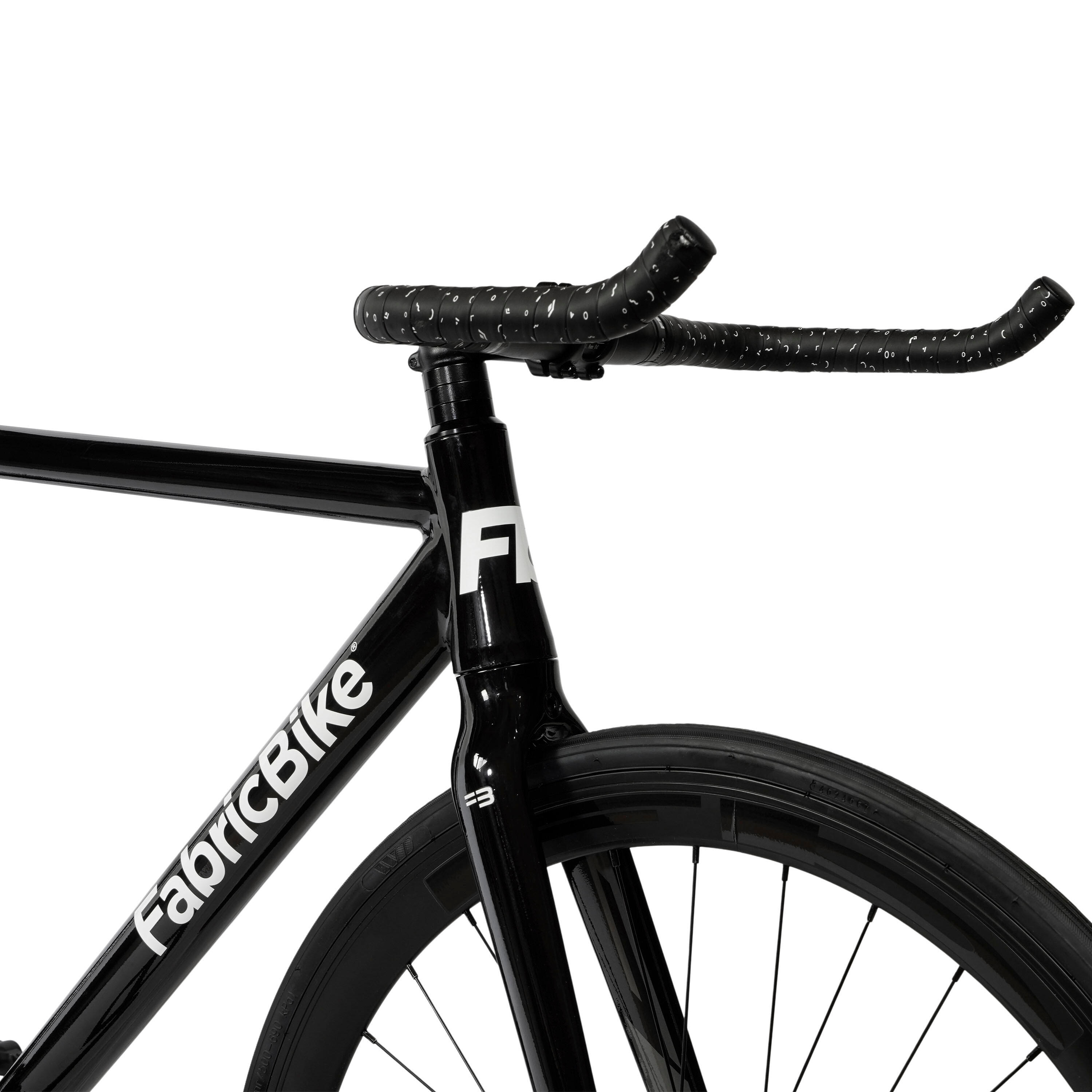 Fixie-Fahrrad Light Aluminium 28"  Glossy Black | Decathlon