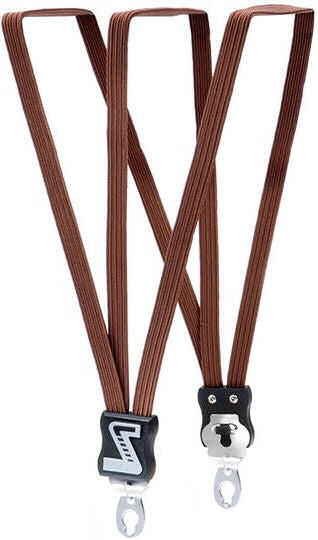 Trio d'attaches à 3 attaches - marron 4/4