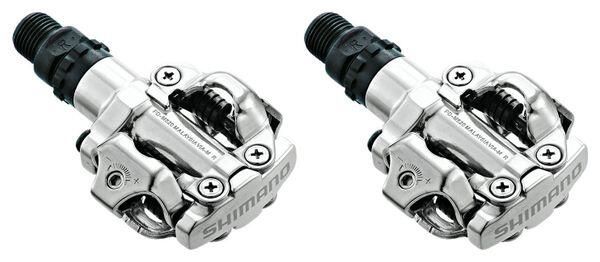 SHIMANO SHIMANO Pedalsatz SPD-M520 Silber