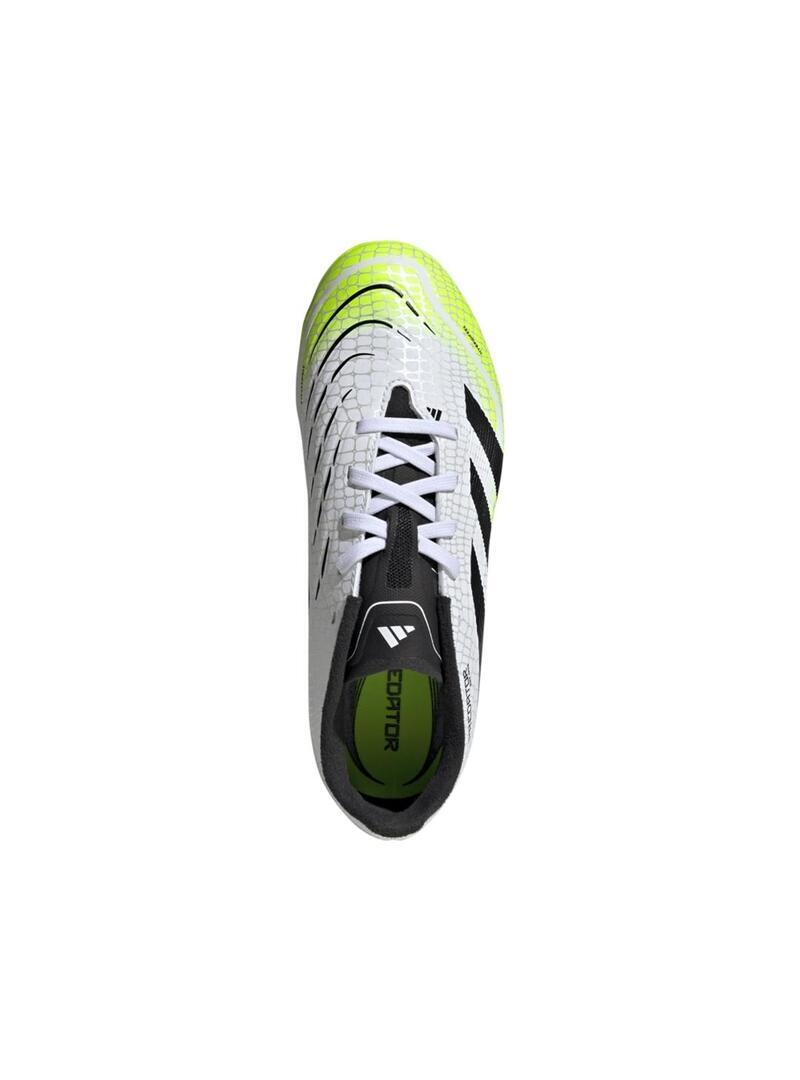 Sapatos de futebol para crianças Adidas predator league branco 5/6