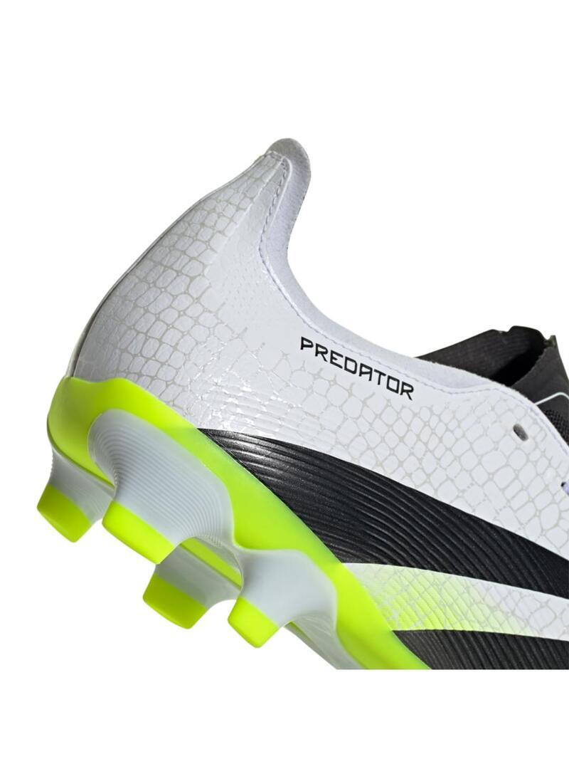Scarpe da calcio con tacchetti per uomo Adidas Predator Bianche 4/6