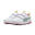 Încălțăminte fitness copii închidere cu scai Multiflex 2 Colour, alb PUMA