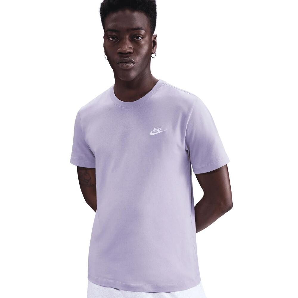 T-shirt Homme Nike Sportswear Club AR4997-515 Malva 1/2