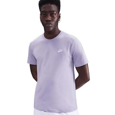 Nike sportswear club t-shirt malva