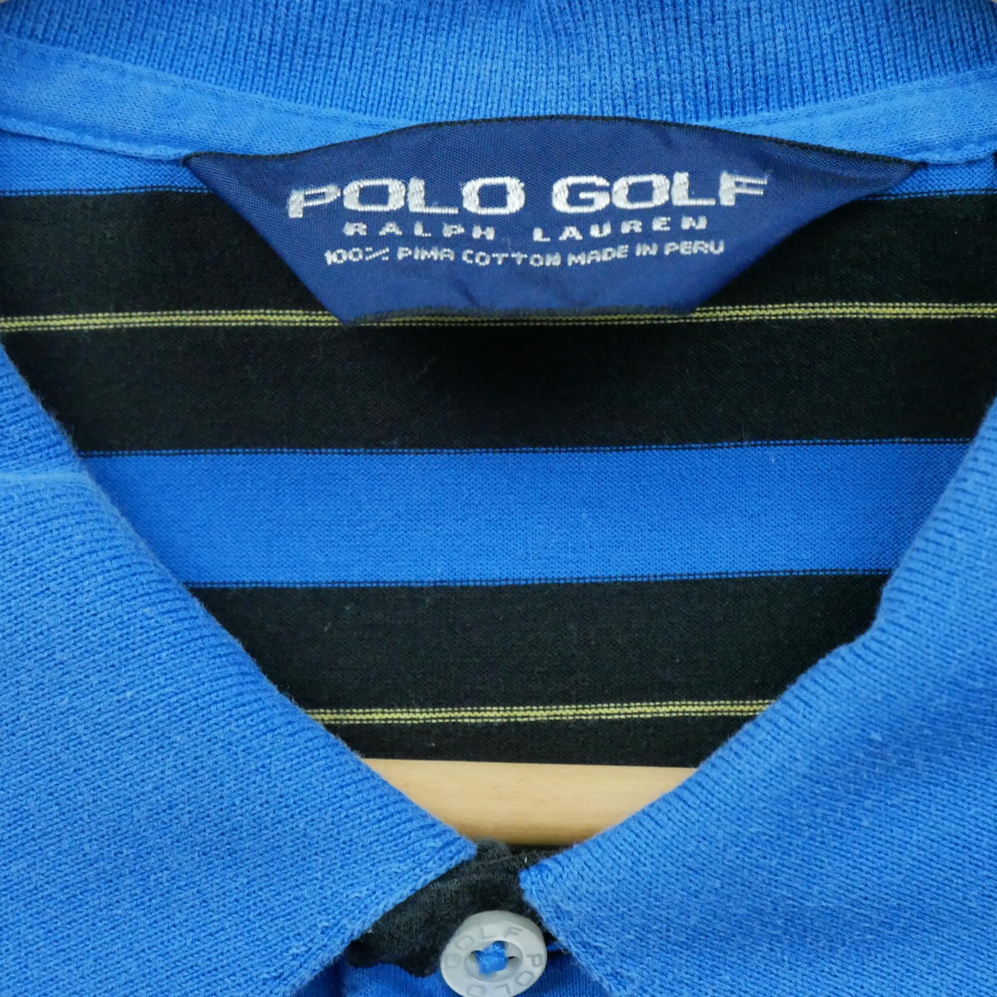 Seconda Mano - Polo da golf a maniche corte blu - Stato eccellente 6/7