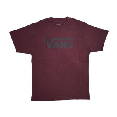 Camiseta Casual Hombre Vans Classic SS Tee Port Royale VN000RA14QU Burdeos