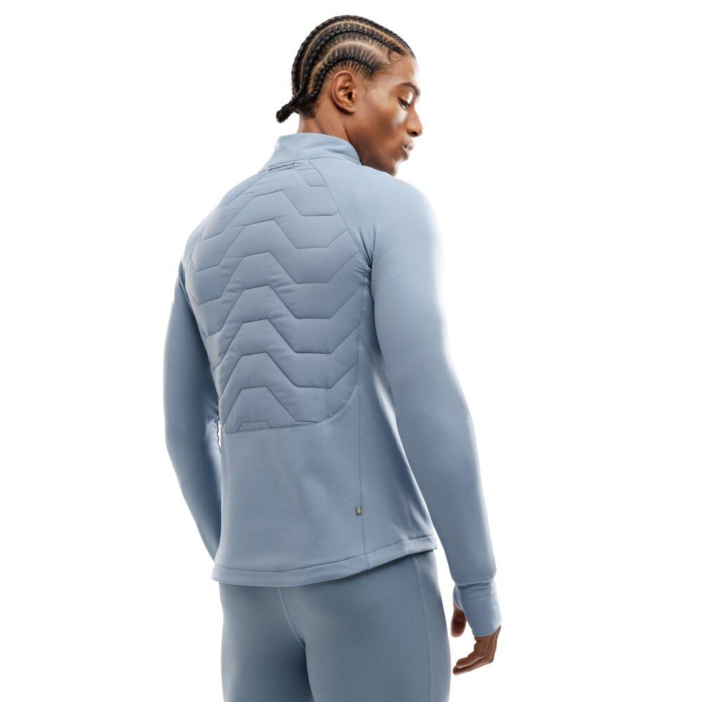 Giacca leggera isolante da allenamento da uomo Fitness Recharge Blu 2/7