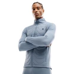 Veste fitness isolante légère homme Recharge Bleu