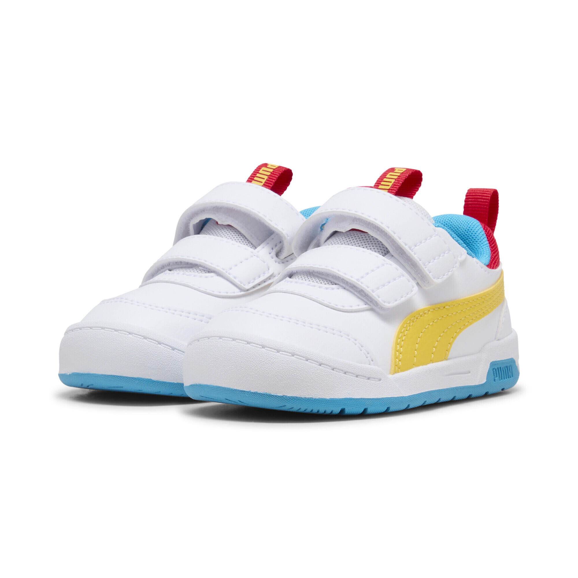 Puma - Sneakers Multiflex 2 Colour Bébé Puma - Baskets - Blanc|jaune - Decathlon
