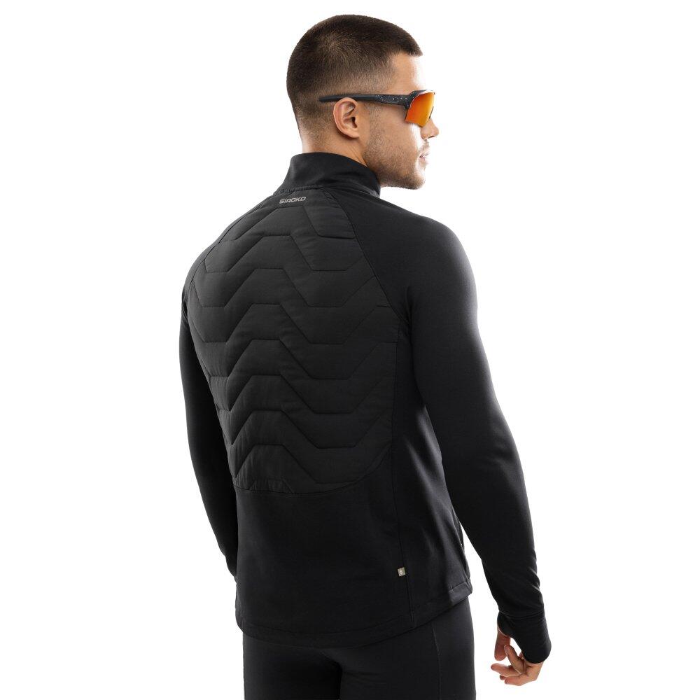Veste fitness isolante légère homme Elevate Noir 2/7
