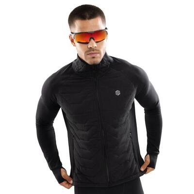 Giacca leggera isolante da allenamento da uomo Fitness Elevate Nero