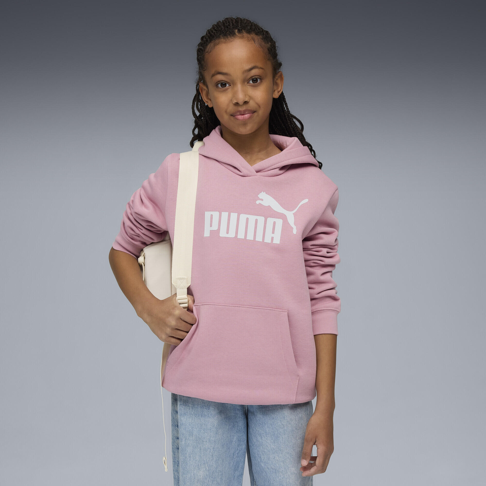 Manga Infantil Confortável No. 1 Logo Fleece-Hoodie PUMA 2/5
