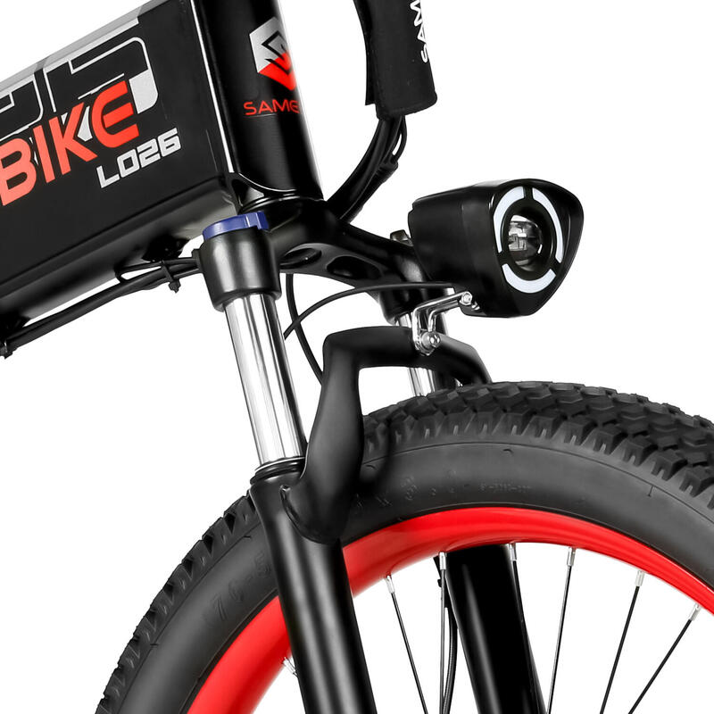 Bicicletă electrică pliabilă SAMEBIKE LO26 Plus 26" cu baterie 48V 15Ah