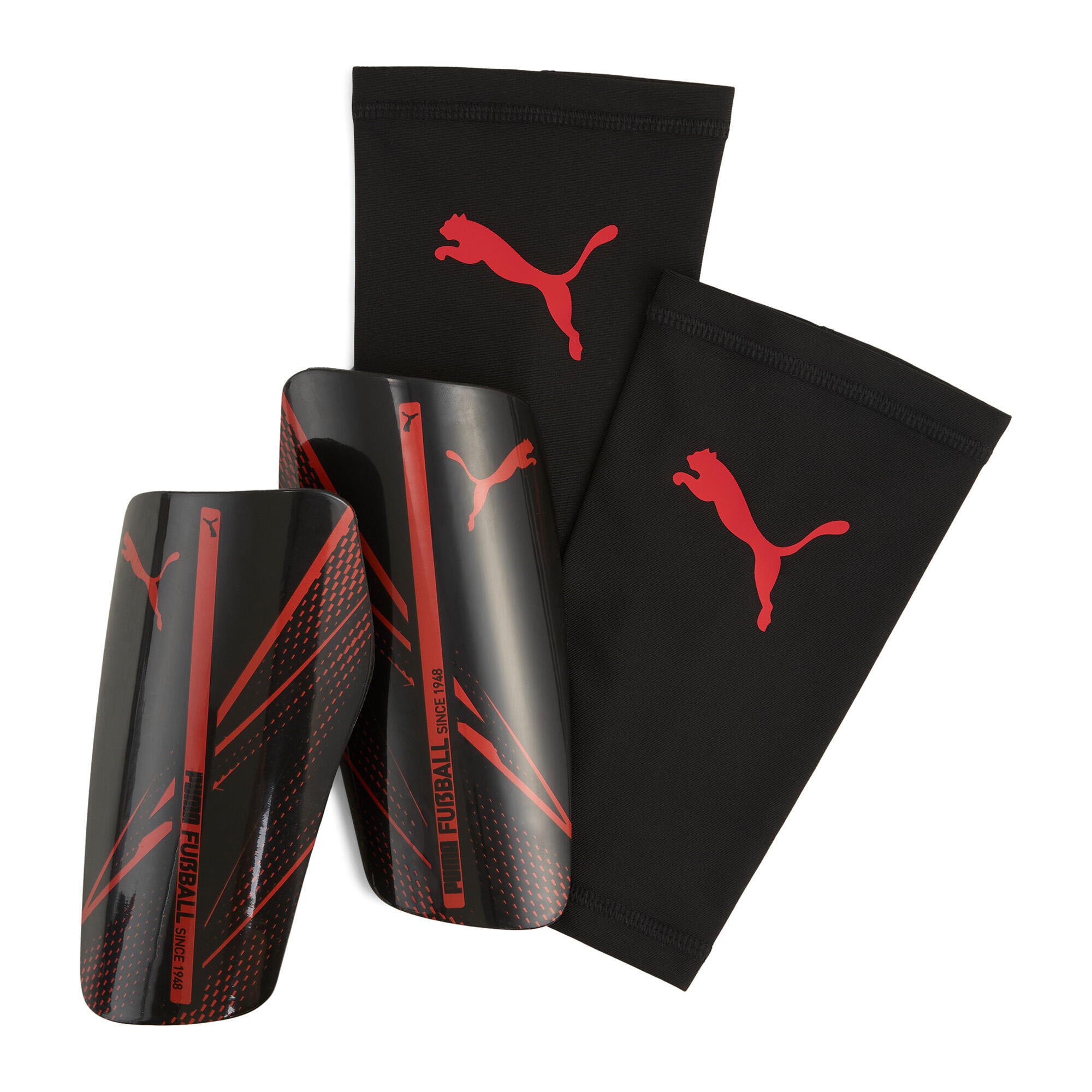 Protetores de canela Puma Attacanto Sleeve - EVA com manga elástica 2/2