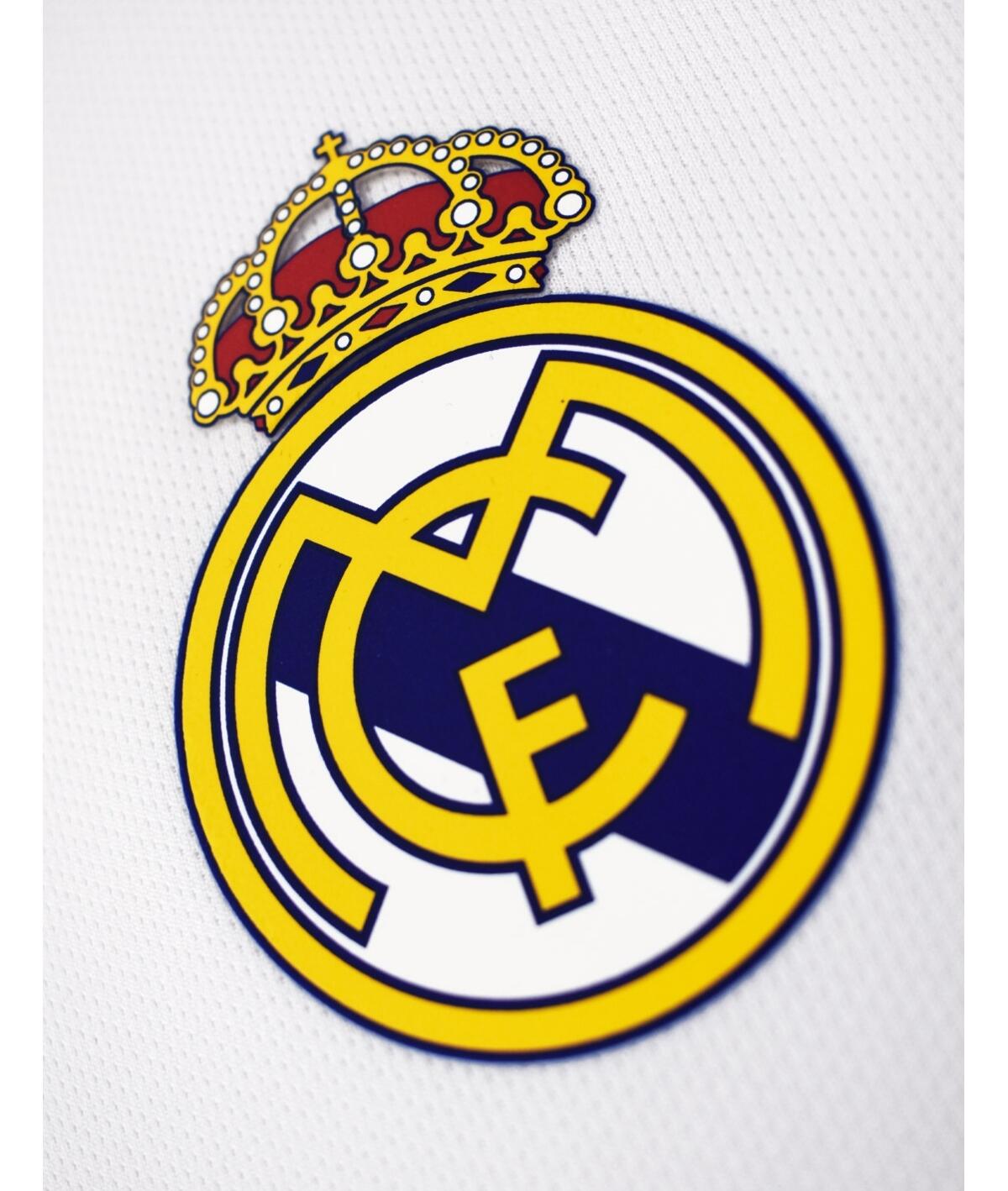 Camiseta Niño Sin Dorsal Real Madrid Primera Equipación Réplica Oficial 25/26 7/7