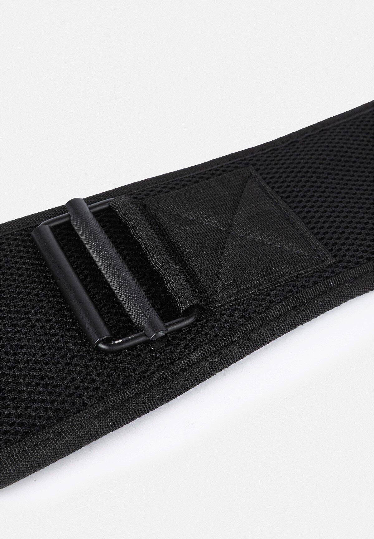 6 inch Padded Mesh Cintura di sollevamento - Nero 3/3