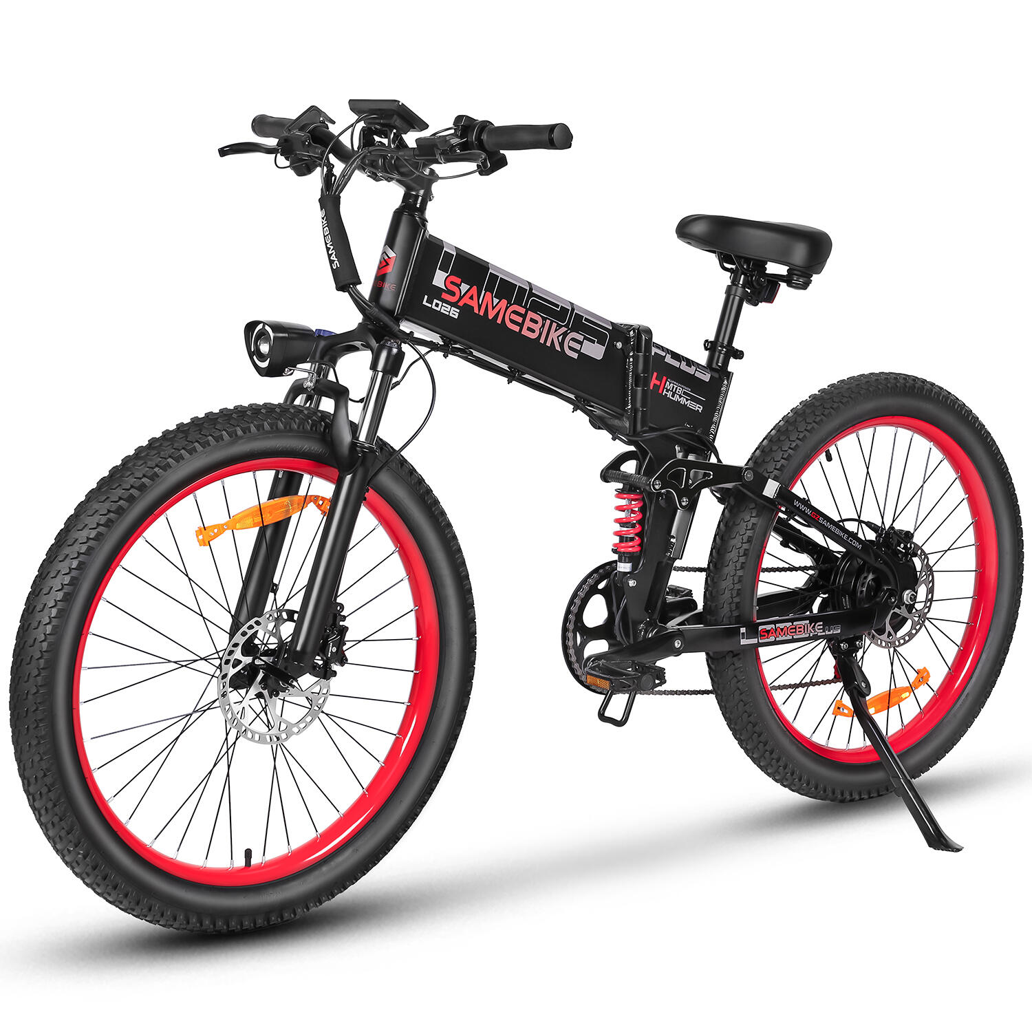 E-Bike SAMEBIKE LO26-Plus mit 48-V-15-Ah-Akku, 26-Zoll-Reifen 2/7