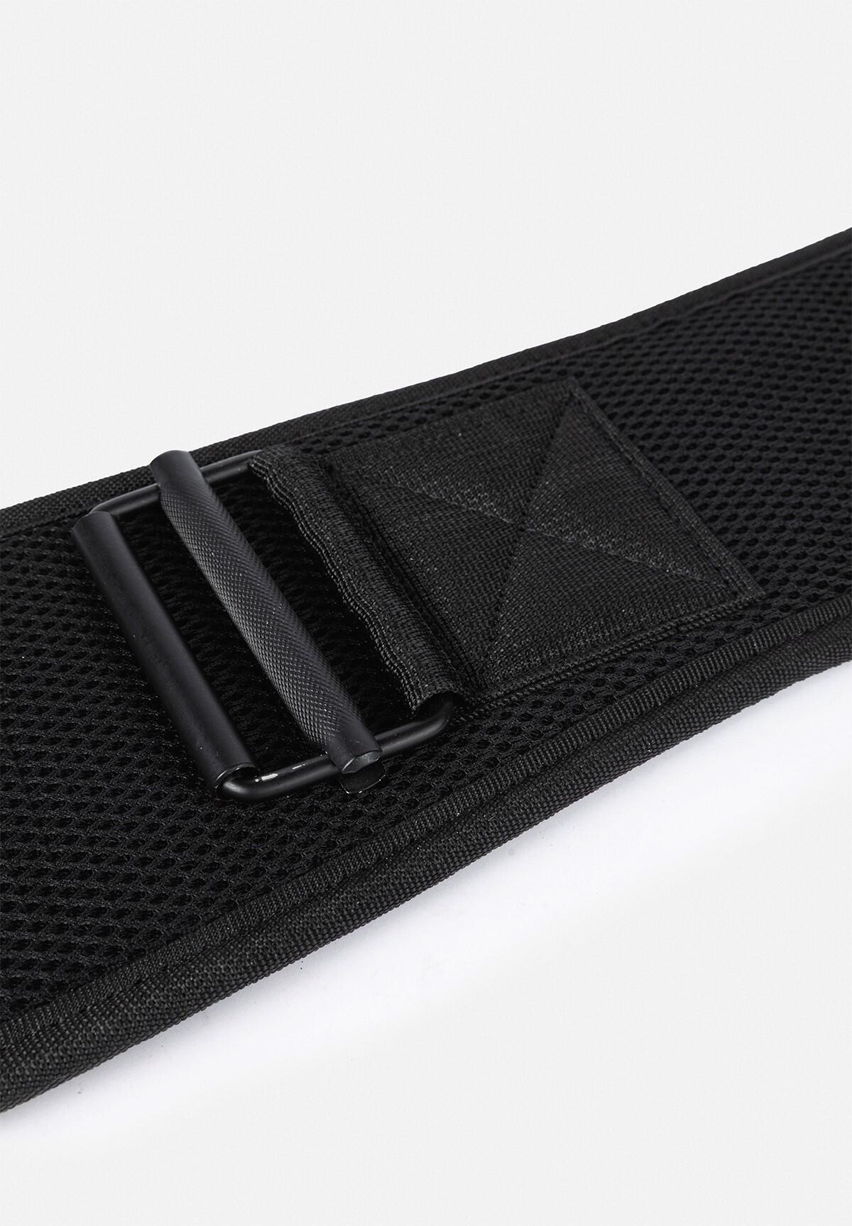 6 inch Padded Mesh Cintura di sollevamento - Nero 3/3