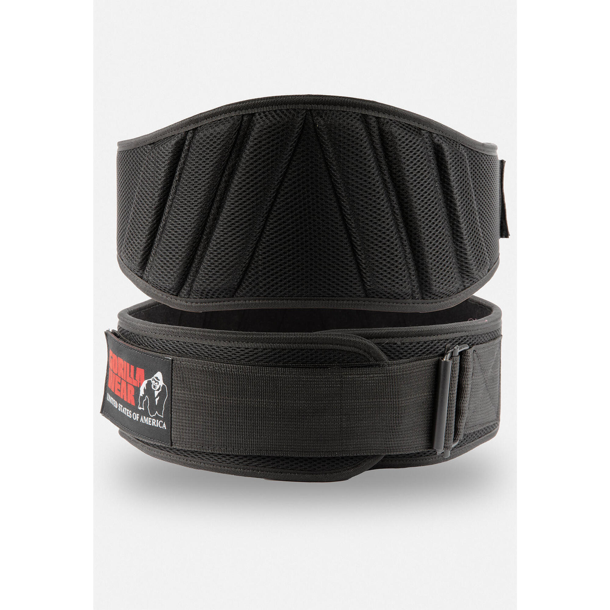 Gorilla Wear - 6 Inch Padded Mesh Ceinture De Levage - Noir - Sangle De Tirage - 40 M - Decathlon