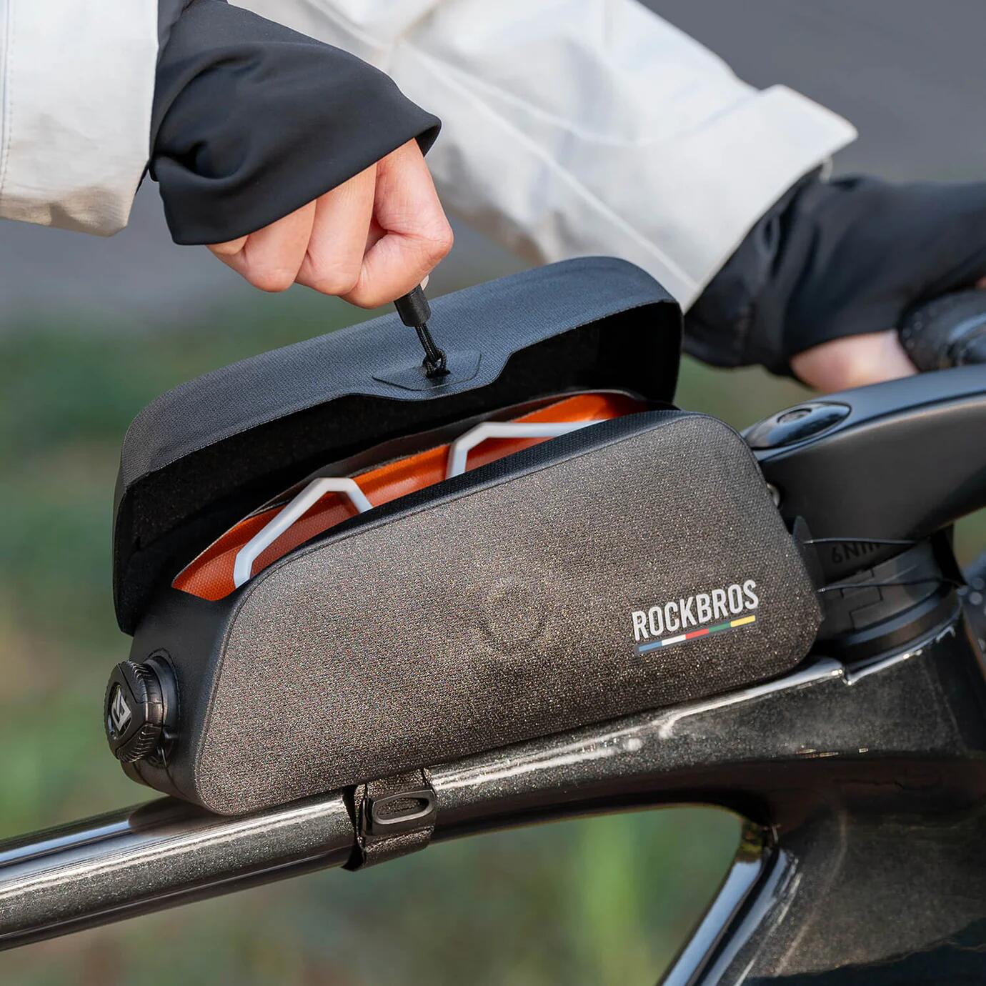 ROCKBROS Fietstas Bovenbuis 0,6L Waterdicht Magnetisch voor MTB/Weg 7/7