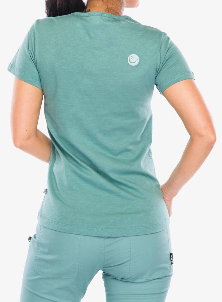 Koszulka bawełniana damska Edelrid Highball T-Shirt V