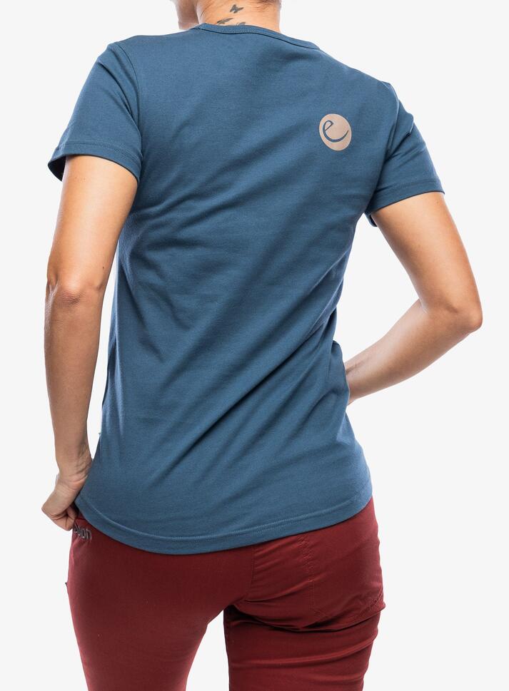 Koszulka bawełniana damska Edelrid Corporate T-Shirt II