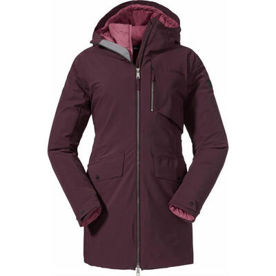Damen Wintermantel Schöffel 3in1 Parka Moskau