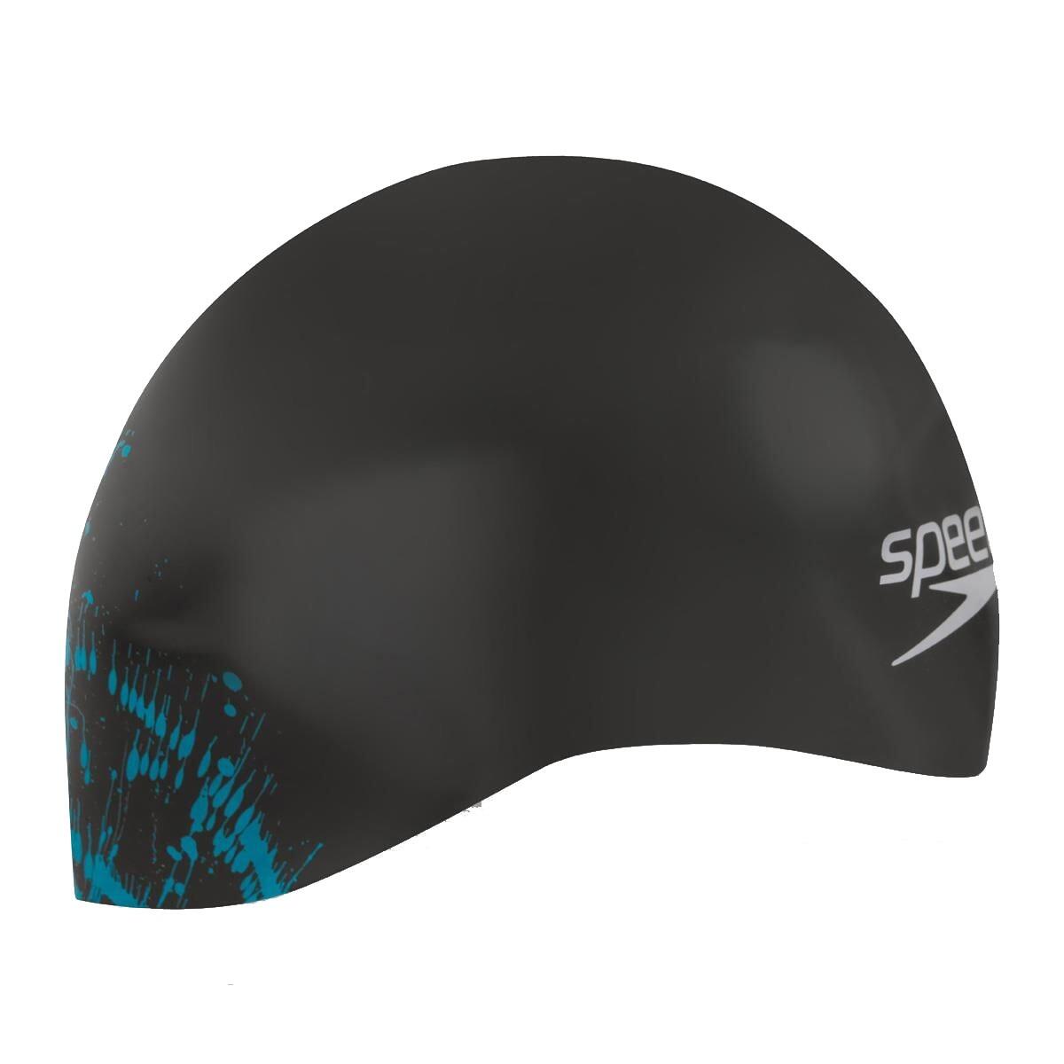 Casquette Speedo Fastskin - USA Charbon/Aquarium - Taille S 3/3
