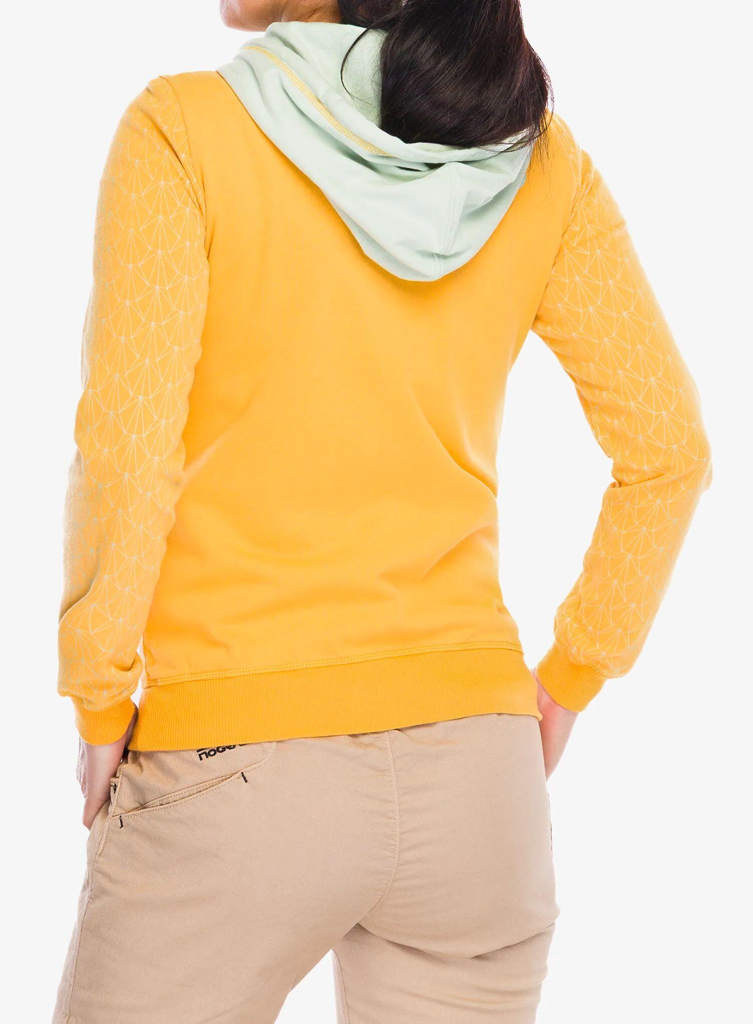 Bluza z kapturem damska Edelrid Bege Zip Hoody 6/7