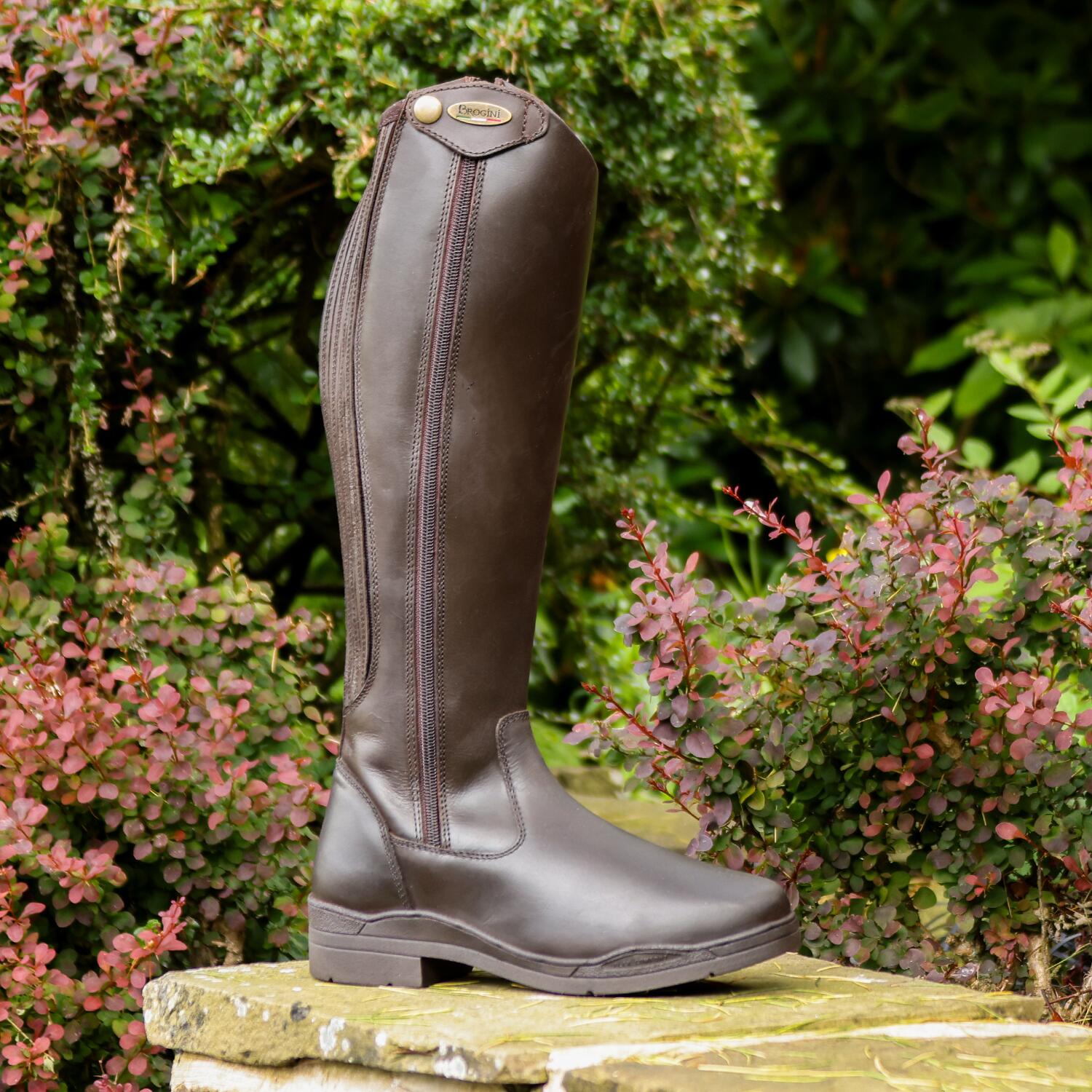 Monte Cervino Faux Fur Lined Boot in Brown 3/6