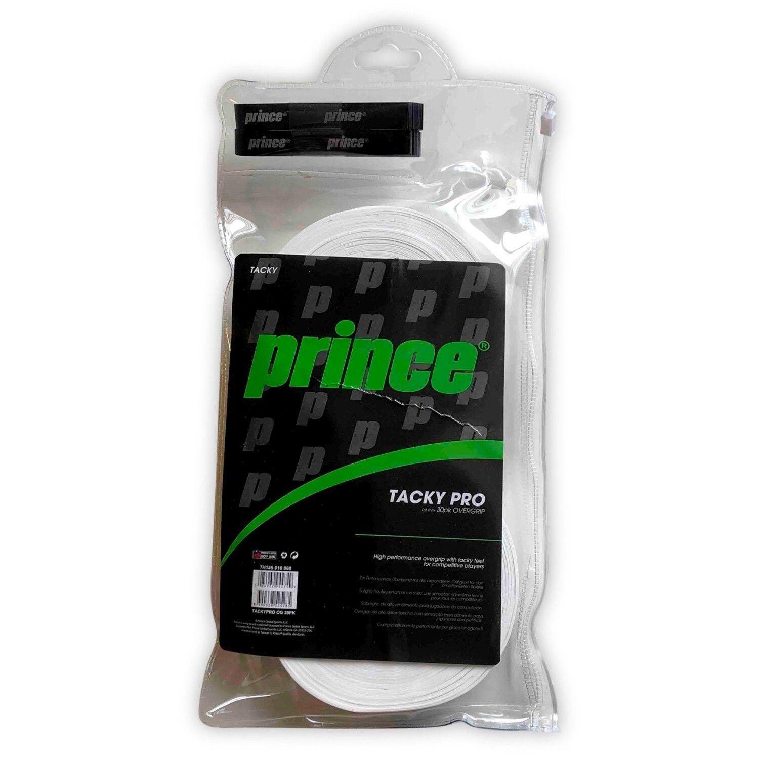 Prince - Surgrip De Tennis Prince Tackypro 2 Mm - Accessoire D'Apprentissage - Blanc - No Size - Decathlon