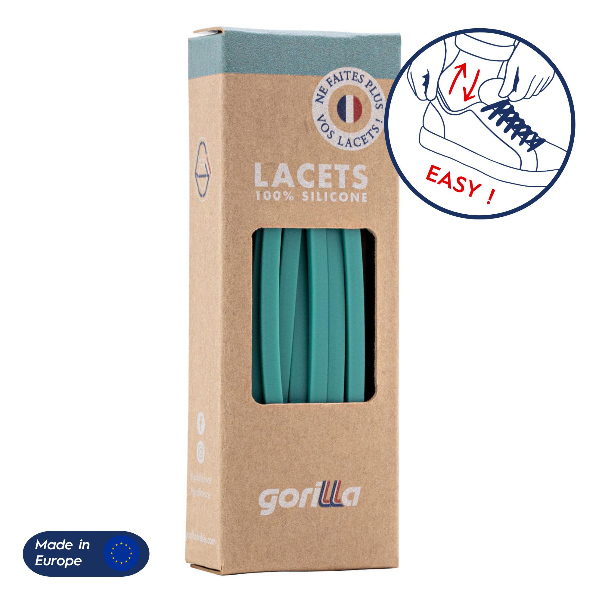 Lacets Élastiques Fins Enfant Auto-Serrants Sneakers Silicone