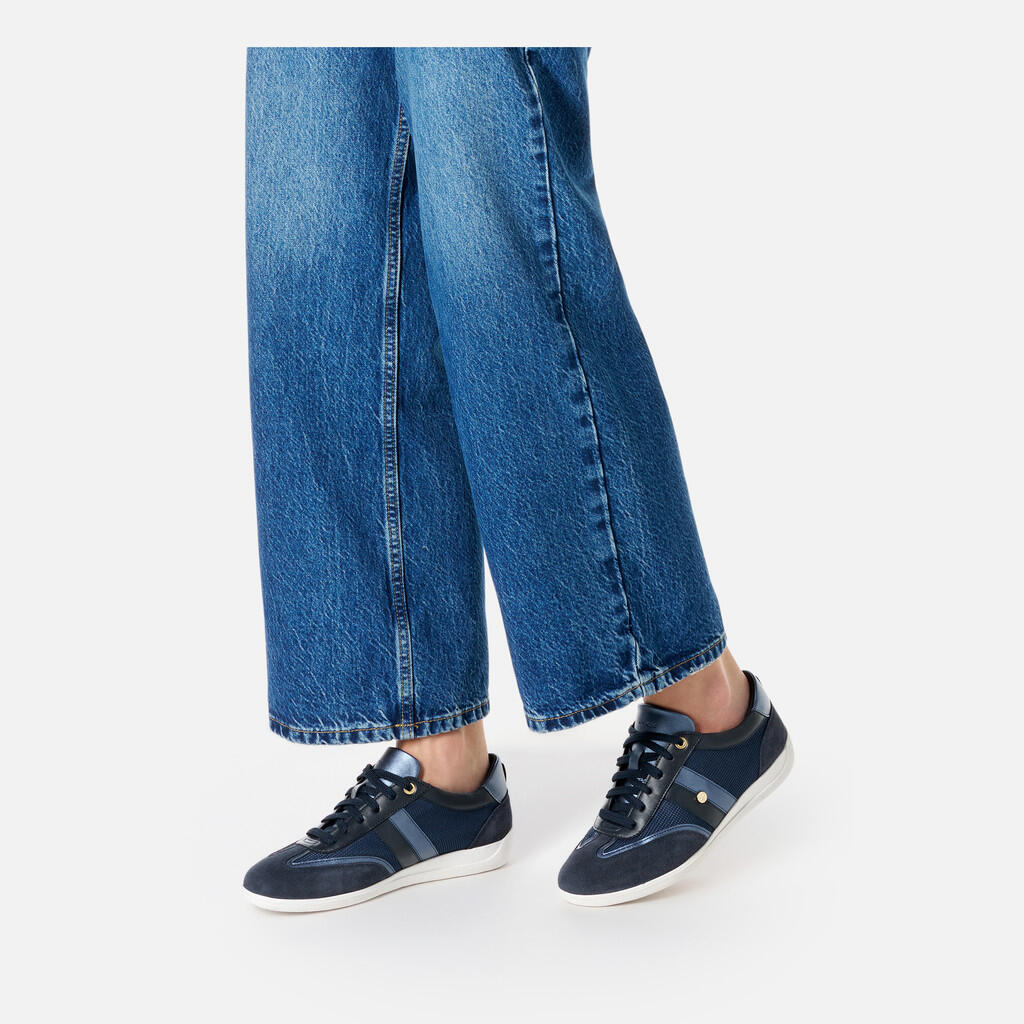 Baskets Femme D MYRIA Bleu Marine 3/7