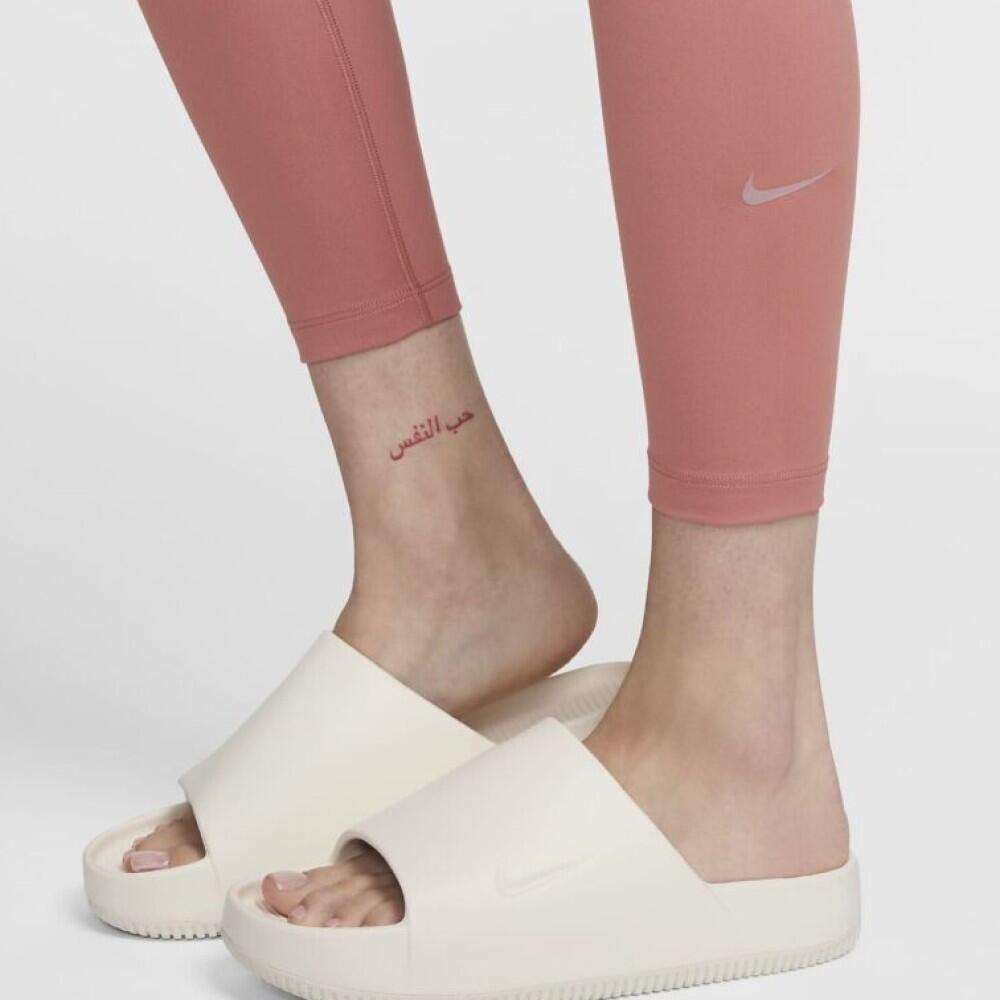 Legging Femmes Nike One rose 4/4
