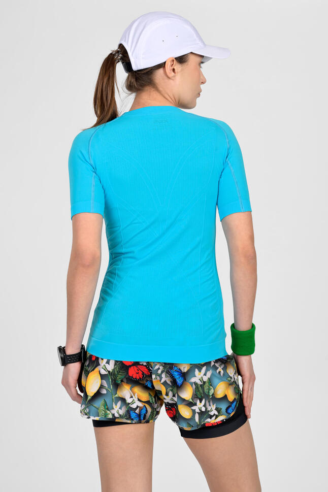 Koszulka z krótkim rękawem do biegania Damska Nessi Sportswear Ultra Oddychająca