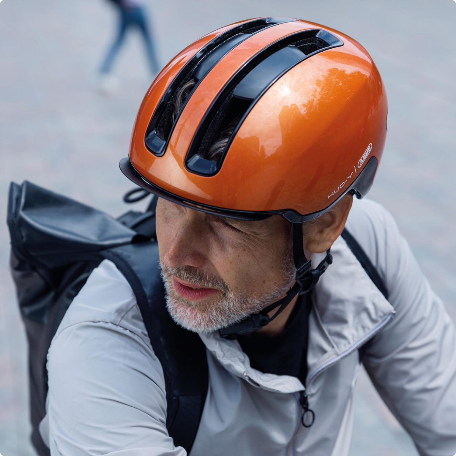 Casco da ciclismo “Hud-Y”, bianco 5/7