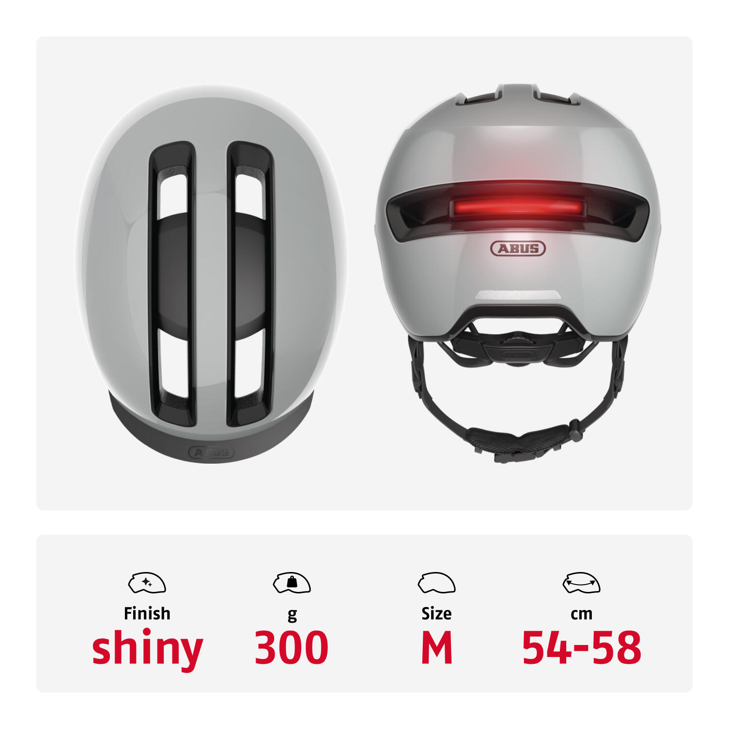 Casque de vélo "Hud-Y Ace" gris 3/7