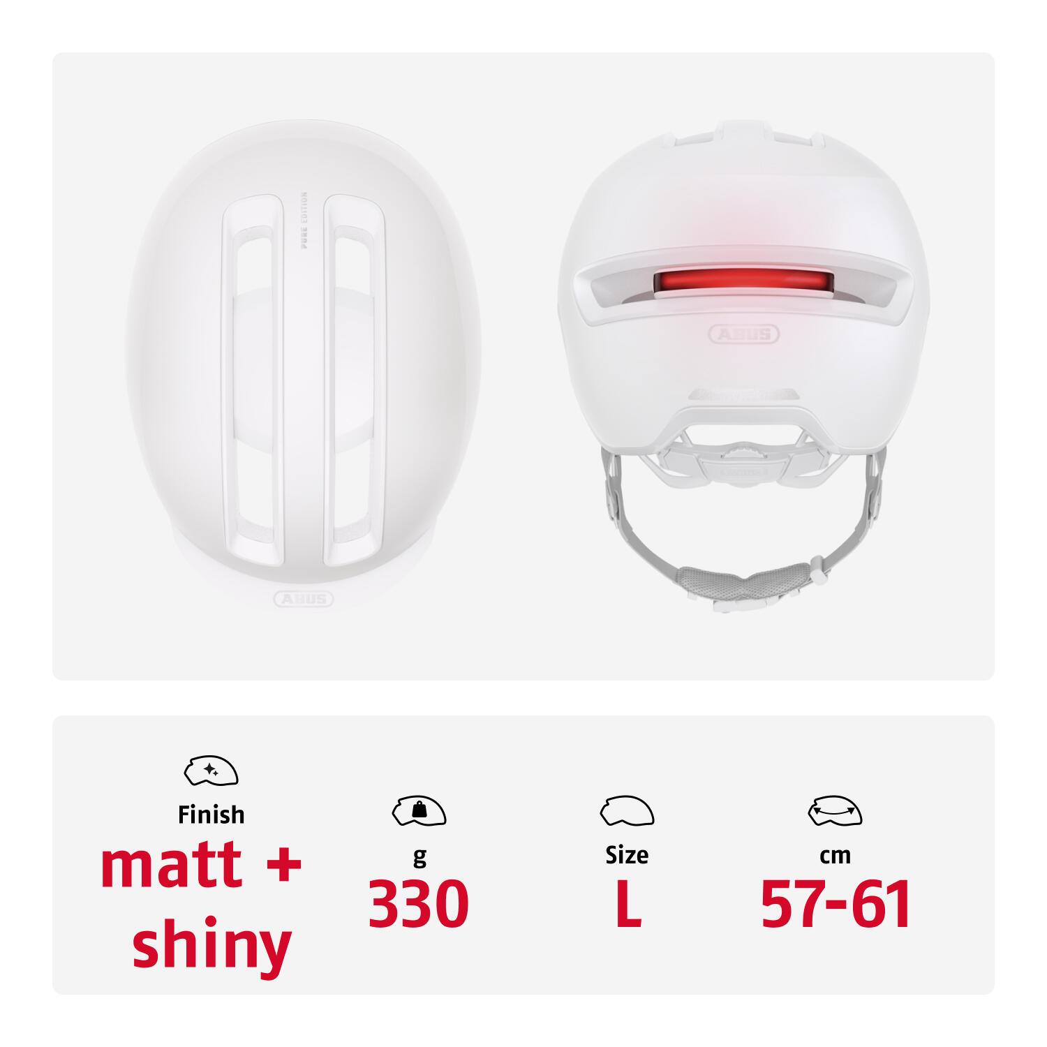 Fones de ouvido Abus HUD-Y 5/7