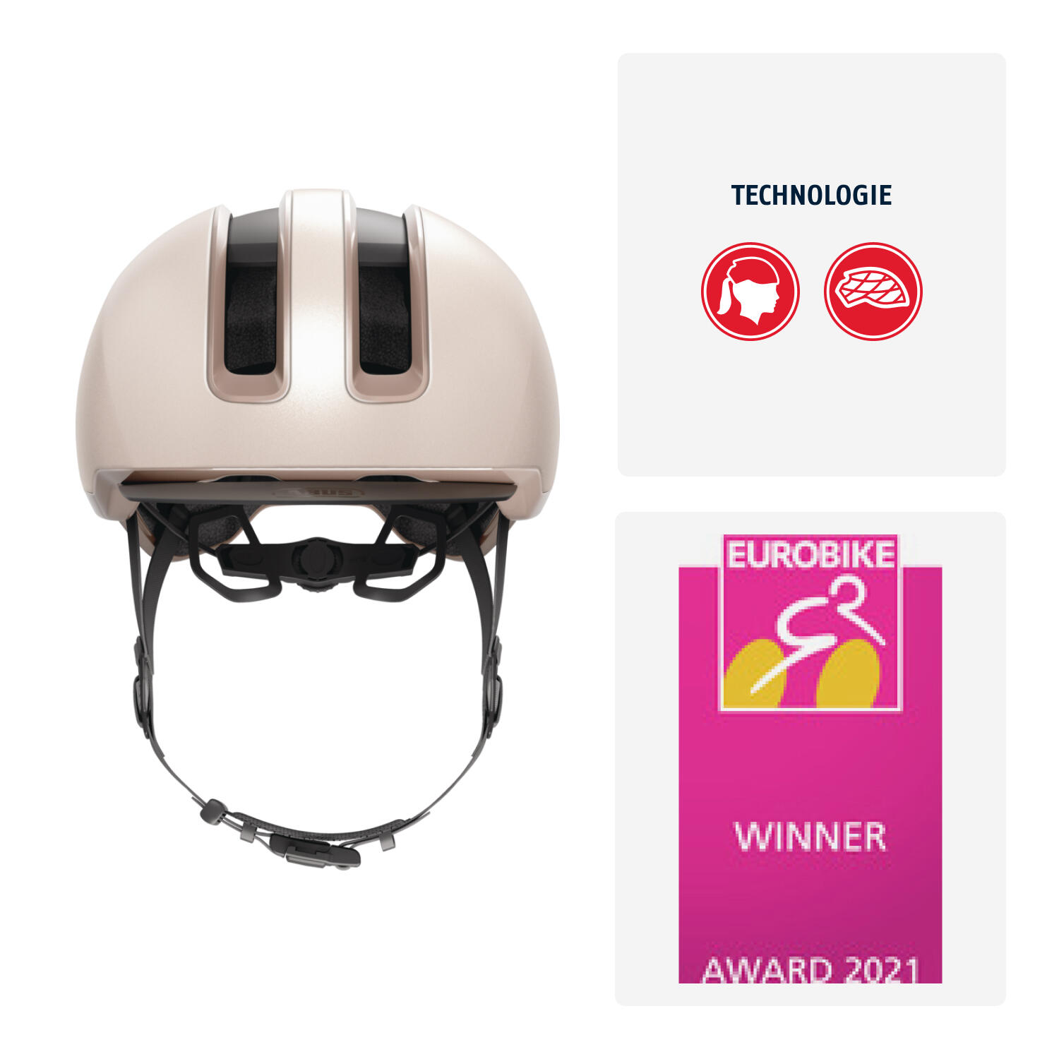 Casco Abus HUD-Y Champagne Oro M 54-58 cm 2/7