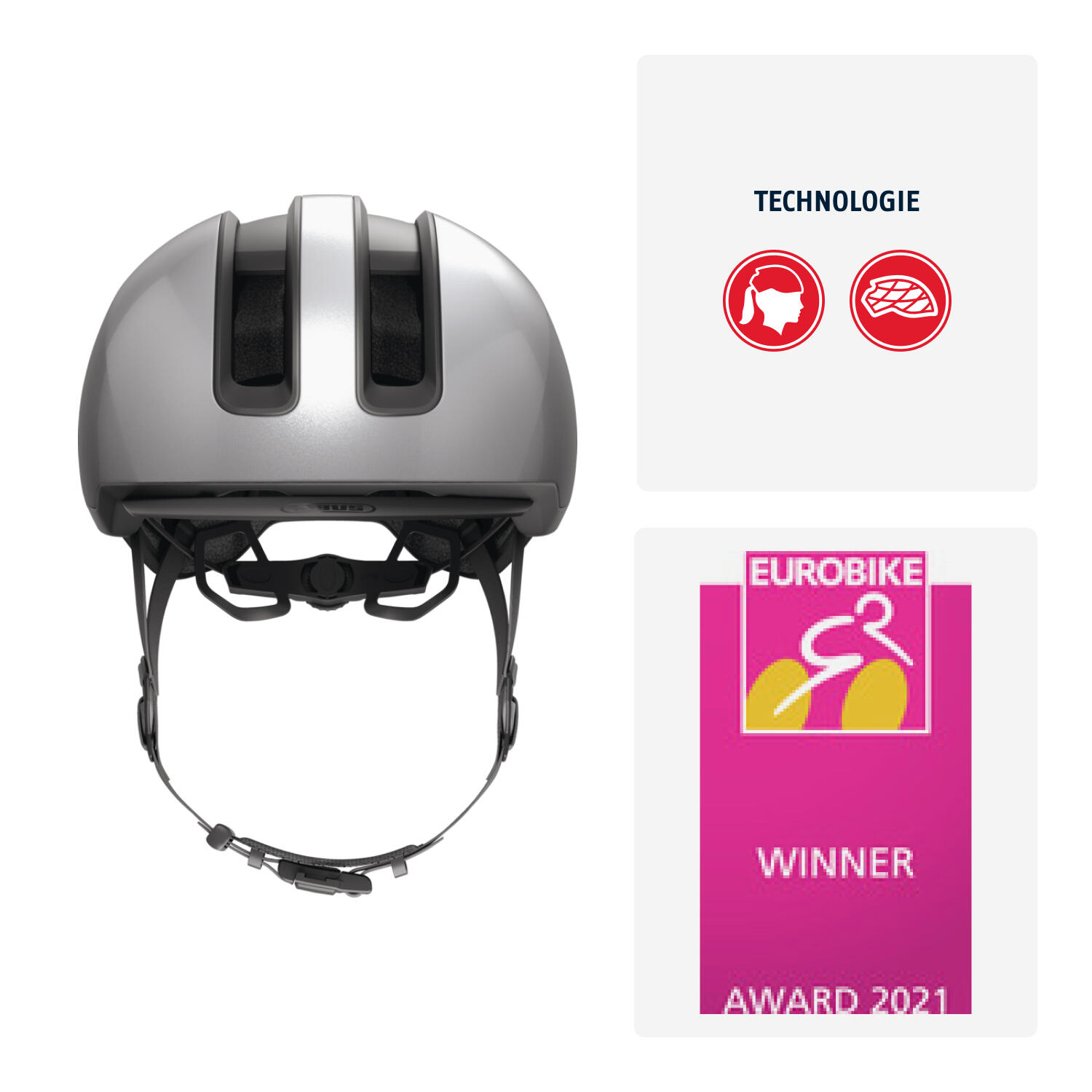 Casco bici urbano Abus 2/7