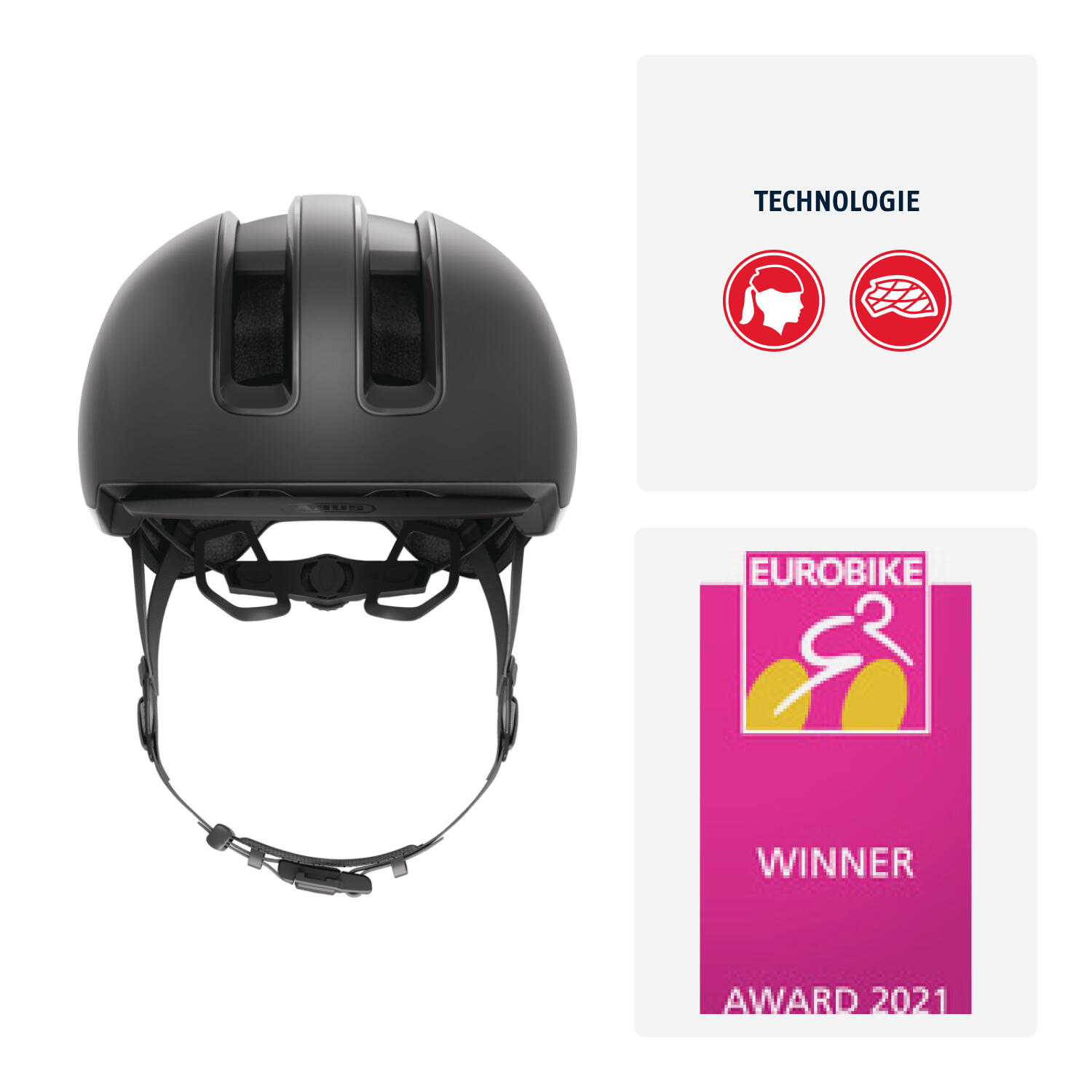 Casque de vélo "Hud-Y Ace" noir 2/7