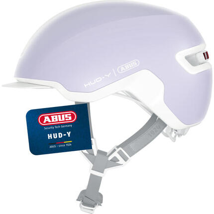 Casque Abus Hud-Y Puriste 54-58cm - Élégant et Sûr
